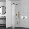 CASAINC 10" Shower System Sets 3 Function with Handheld Spray & Bathtub Spout - 2 of 2