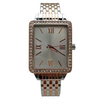 Classic Womens Analog Quartz Stainless Steel Strap with Oval Face