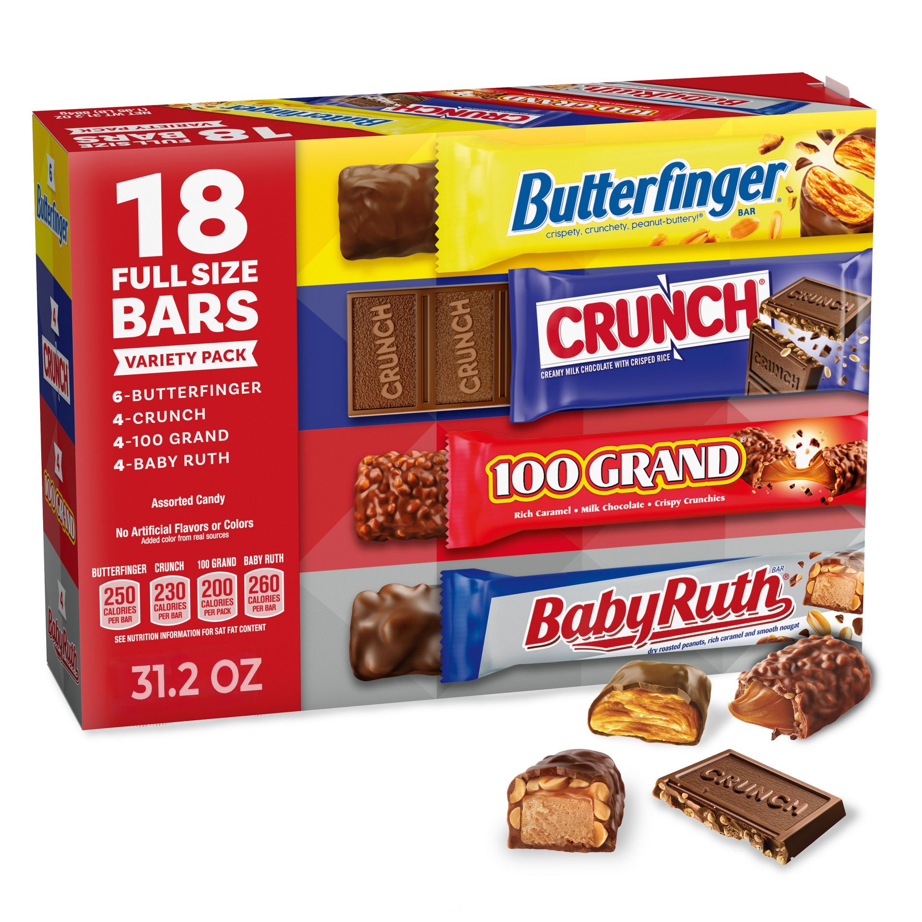 Butterfinger Assorted Candy Variety Box - 18ct/31.2oz
