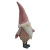 Northlight LED Lighted Boy Gnome Christmas Figure - 16" - Mauve Pink - 3 of 4
