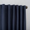 Amherst Velvet Noise Reducing Thermal Back Tab Extreme Blackout Curtain Panel - Sun Zero - image 3 of 4
