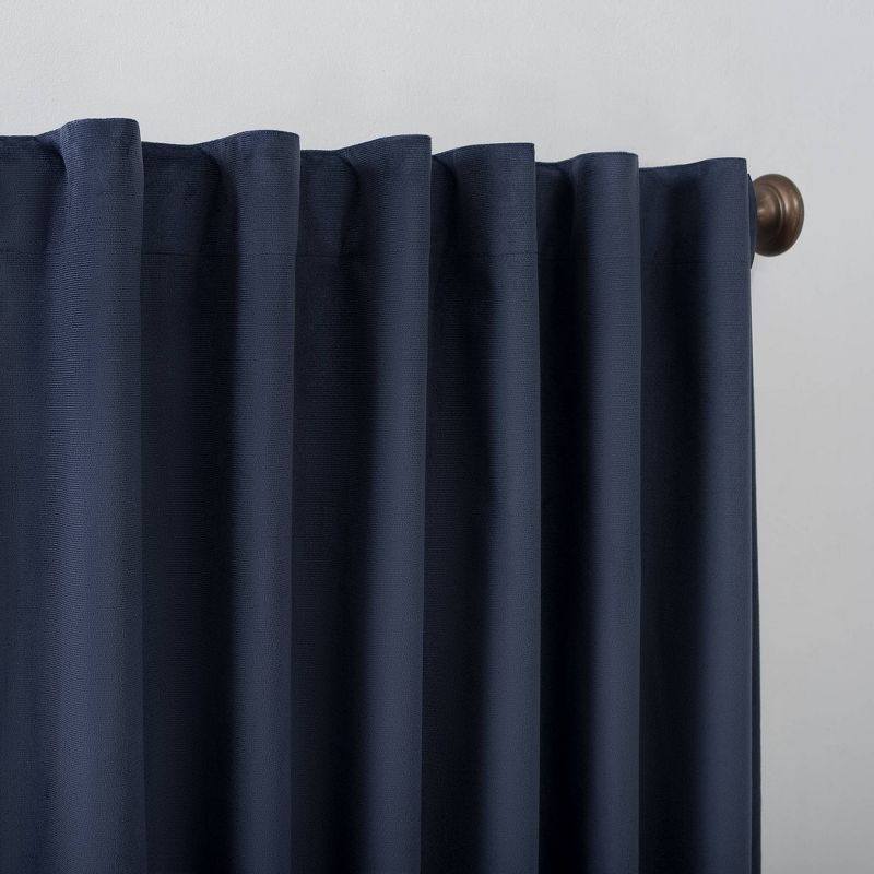 Amherst Velvet Noise Reducing Thermal Back Tab Extreme Blackout Curtain Panel - Sun Zero, 4 of 13