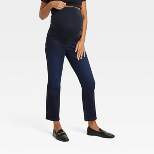 Over Belly Ankle Bootcut Maternity Pants - Isabel Maternity by Ingrid & Isabel™ Dark Wash