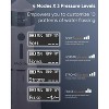 LP221 UVC Sterilizable Cordless Water Flossers for Teeth 335ML Portable OLED Display Dental Flosser with 4 Modes 8 Jet Tips - 4 of 4