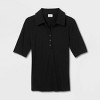 Women's Elbow Sleeve Polo Shirt - A New Day™ - 4 of 4