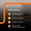 Complete Cuisine CC-TST4000 4-Slice Toaster, 1,300-Watt Electric Toaster with 4 Slots - image 4 of 4