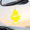 Little Trees Vanillaroma Air Freshener 6pk: Vanilla Car Freshener, Solid, Disposable, Non-Powered, Yellow, 6ct - 4 of 4