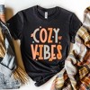 Simply Sage Market Women's Cozy Vibes Distressed Short Sleeve Graphic Tee - 2 of 2