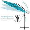 Best Choice Products 10ft Offset Hanging Outdoor Market Patio Umbrella w/ Easy Tilt Adjustment - 4 of 4