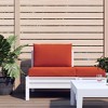 vidaXL Pallet Cushions 2 pcs Melange Red Fabric - 3 of 4