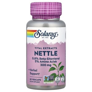 Solaray Vital Extracts, Nettle, 300 mg, 60 VegCaps - 1 of 4