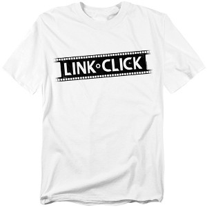 Link Click Photo Film Logo Adult T-Shirt - 1 of 4