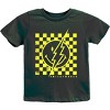 The Juniper Shop SmileyWorld Checkered Lightning Distressed Youth Short Sleeve Tee - 3 of 4