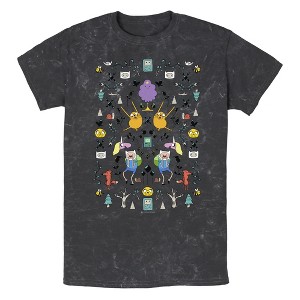 Men's Adventure Time Finn and Jake Friend Icons T-Shirt - 1 of 4