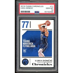 Luka Doncic Rookie Card 2018-19 Panini Chronicles #71 PSA 10 - 1 of 2