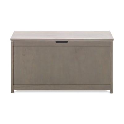 grey toy chest