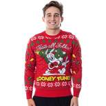 Looney Tunes Bugs Bunny That's All Folks Pullover Ugly Christmas Sweater