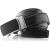 Roxoni Men's Ultra Soft Geniune Leather Rachet Rectangular Prism Dress Belt - 4 of 4