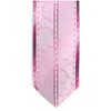 Men's Vine Pattern Microfiber Poly Woven 2.25" w x 58" H Slim Panel Neck Tie - 4 of 4
