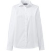 Lands' End School Uniform Women's No Gape Long Sleeve Stretch Shirt - 2 of 3
