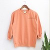 Embroidered Thanksgiving Icons - Women's Garment Dyed Graphic Sweatshirt - 3 of 4