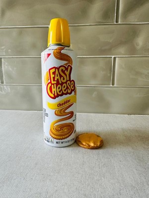 Easy Cheese - Easy Cheese, Cheese Snack, Sharp Cheddar (8 oz