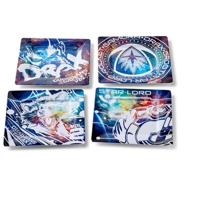 Se7en20 Marvel Guardians of the Galaxy Vol. 2 8" Plastic Plates - 4 pack