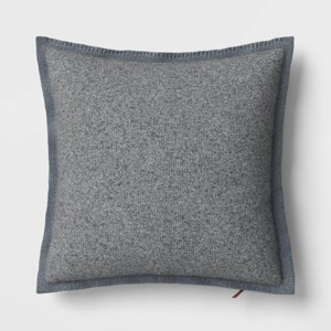 The Cozy Collection Cozy Faux Cashmere Knit Square Throw Pillow - Threshold™ - 1 of 4
