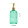 Unique Bargains Convenient Vertical Stripe Soap Dispenser 13.53oz 1 Pc - 4 of 4