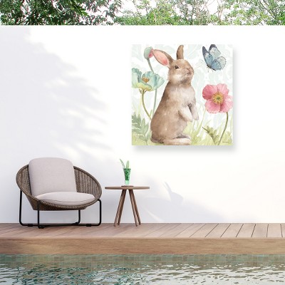 Lisa Audit Spring Softies Bunnies II Outdoor Canvas Art