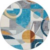 Unique Loom Outdoor Modern Shapes Area Rug - 2 of 4