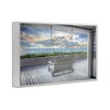 Stupell Industries Swing At The Beach Framed Giclee Art, White, 24" x 16" - 2 of 4