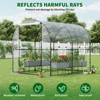 8.2x6.6x6.6 ft Premium Greenhouse for Outdoors,Upgraded Portable Walk-in Heavy Duty Frame Large Garden Plant Hot Outside Hoop House - 3 of 4