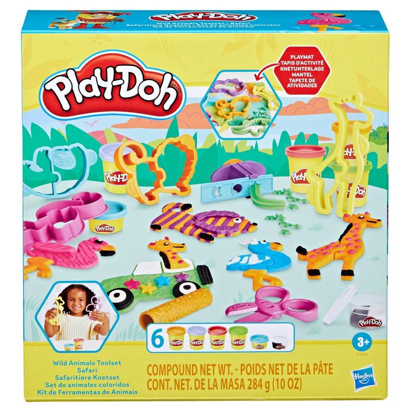 Play-Doh Wild Animals Safari Toolset, 1 of 10