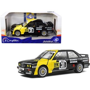 BMW E30 M3 #31 Kurt Thiim "LuK" DTM Deutsche Tourenwagen Masters (1988) "Competition" Series 1/18 Diecast Model Car by Solido - 1 of 4