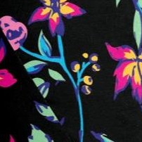 multi graphic floral