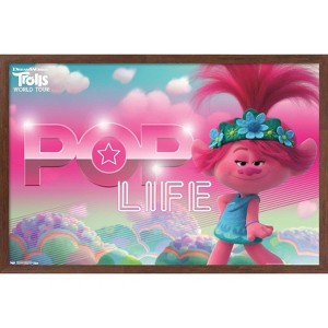 Trends International DreamWorks Trolls 2 - Pop Life Framed Wall Poster Prints - 1 of 4
