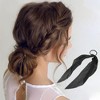 Unique Bargains Solid Triangle Ribbon Hair Elastic Band 1 Pc - 2 of 4