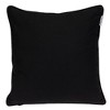 Parkland Collection,Transitional Interlocking Black 20" X 20" Pillow - 2 of 4
