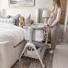MYKKO 5-in-1 Pack and Play, Baby Bassinet Bedside Sleeper with Diaper Changer, Storage Bag & Music Box, Portable Baby Crib with Carry Bag - 2 of 4