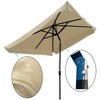 CAVINAS 10x6.5 FT Oversized Sun Canopy Umbrella, Shade for Outdoor Patio, Cooling Shade for Backyard without Base - 4 of 4