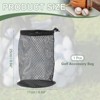 Unique Bargains Nylon Mesh Drawstring Golf Ball Storage Bag - 2 of 4