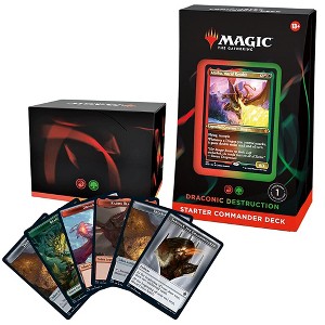 Magic The Gathering Magic: The Gathering Starter Commander Deck – Draconic Destruction (Red-Green) - 1 of 4