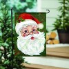 Evergreen Merry Santa Applique Garden Flag 12 x 18 Inches Indoor Outdoor Decor - 3 of 4