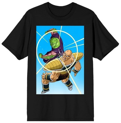 Dragon Ball Z Piccolo And Nappa Characters Black Graphic Tee-6xl : Target