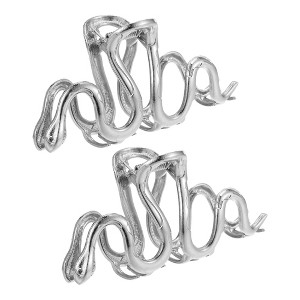 Unique Bargains Women's Metal Hair Claws 4.37"x2.2"x1.18" 2 Pcs - 1 of 4