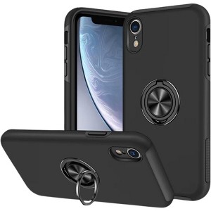 Entronix Case Compatible with iPhone XR - 360º Circular Ring Gripstand - 1 of 4