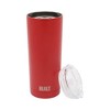 Built Double Wall 20 oz Stainless Steel Tumbler - Red - 2 of 4