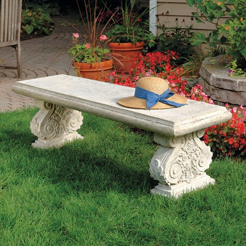 Design Toscano Cambridge Yard Architectural Garden Bench : Target