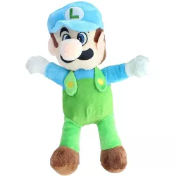 Chucks Toys Super Mario 8.5 Inch Character Plush | Ice Luigi
